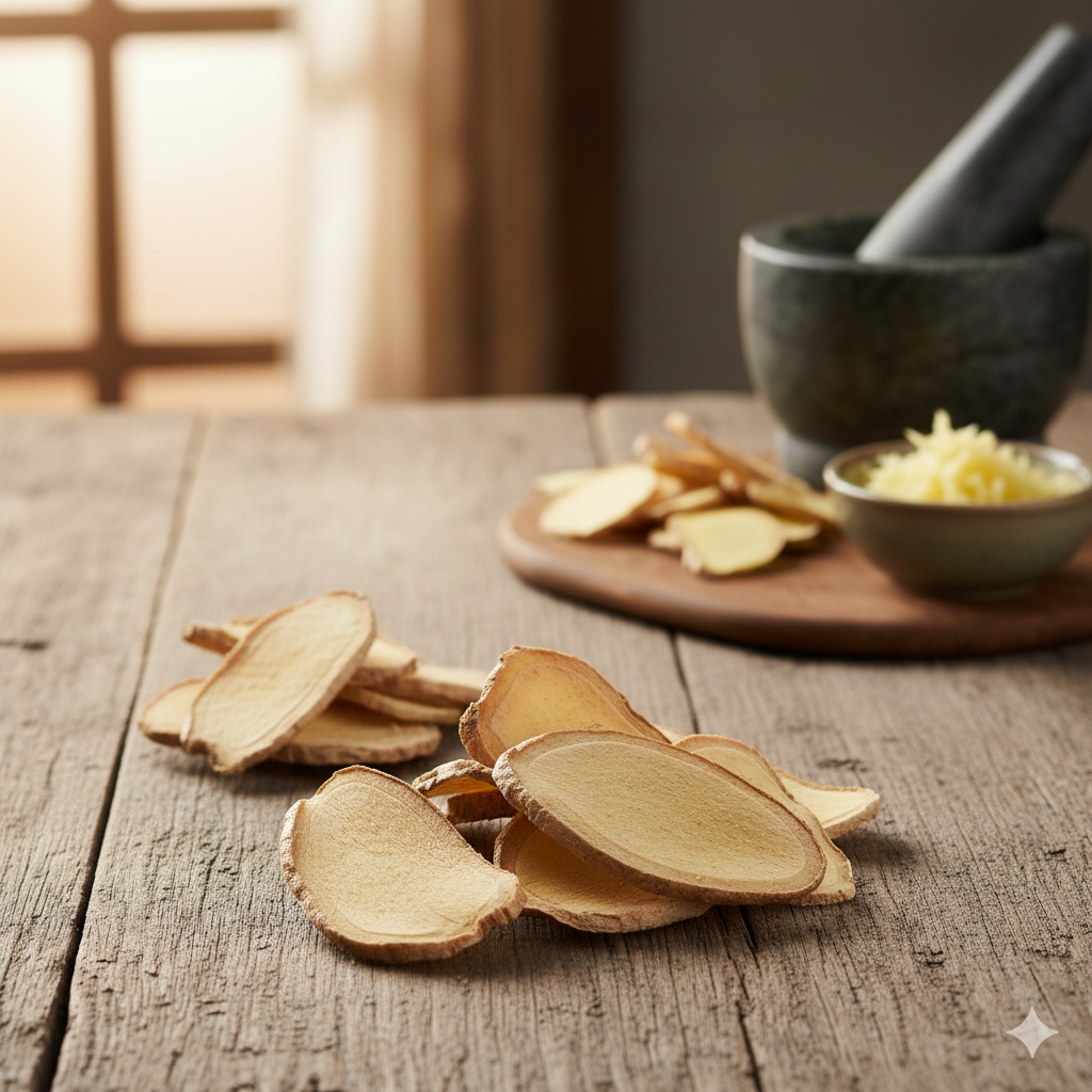 Dried Ginger Process